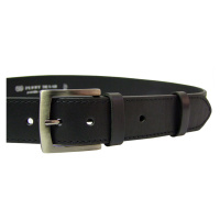 Penny Belts Pánský kožený opasek 25-1-60 black 115 cm