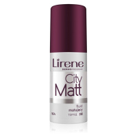 Lirene City Matt matující fluidní make-up s vyhlazujícím efektem odstín 208 Toffee 30 ml