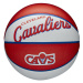 Wilson NBA RETRO MINI CAVS Mini basketbalový míč, červená, velikost