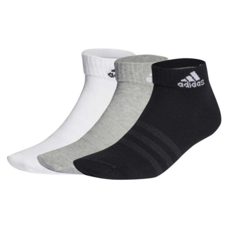 adidas ANKLE 3P Kotníkové ponožky, černá, velikost