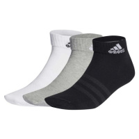adidas ANKLE 3P Kotníkové ponožky, černá, velikost