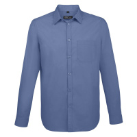 SOĽS Baltimore Fit Pánská košile s dlouhým rukávem SL02922 Mid blue