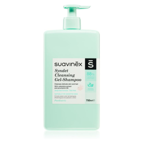 Suavinex Syndet Cleansing Gel-Shampoo dětský šampon 2 v 1 0 m+ 750 ml