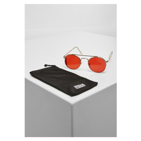 Sunglasses Chios - gold/red Urban Classics