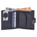 Pánská kožená peněženka Nordee GW-5808 RFID černá