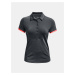 Černé dámské sportovní polo tričko Under Armour Zinger Point