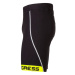 PROGRESS TIGER Pánské elastické šortky, černá, veľkosť