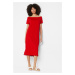 BONPRIX Carmen šaty Barva: Červená, Mezinárodní
