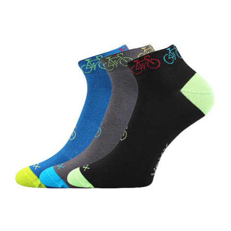Voxx Rex 13 Unisex sportovní ponožky - 3 páry BM000001332300102298 mix B