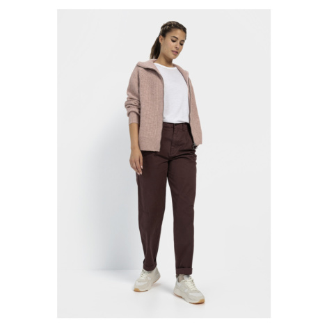 Kalhoty camel active trouser plum fantasy