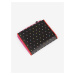 Růžovo-černá dámská puntíkovaná peněženka VUHC Fanscho