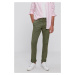 Kalhoty Polo Ralph Lauren pánské, zelená barva, jednoduché