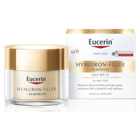 Eucerin Hyaluron Filler+ Elasticity denní krém SPF 15 50 ml