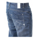 kalhoty pánské -jeansy- SLIM FIT - GLOBE - Coopar - GREY-BLUE