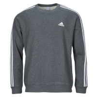 Adidas Essentials Fleece 3-Stripes Sweatshirt Šedá