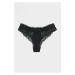 Spodní prádlo karl lagerfeld tailored lace bikini brief černá