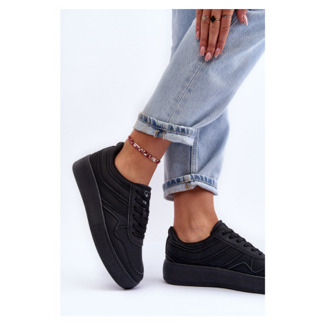 Dámská Sportovní Obuv Sneakersy Černé-Stříbrné Aruba EVENTO