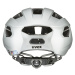 Cyklistická helma Uvex RISE CC TOCSEN, IRISH GREEN - SILVER MAT L (56-60cm)