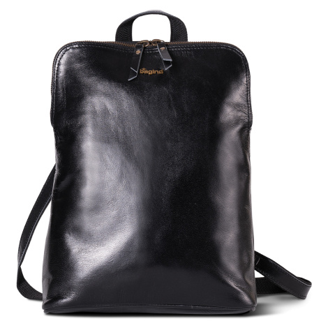 Bagind Komby Sirius - Dámský kožený kabelko-batoh černý, ruční výroba, český design