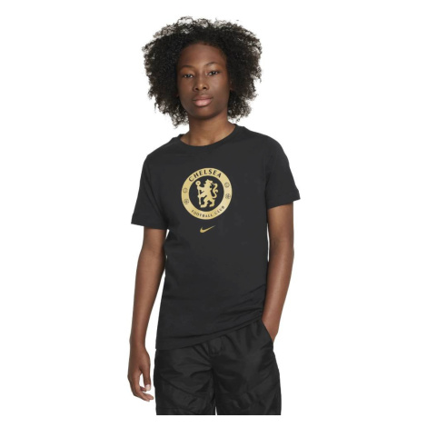 FC Chelsea dětské tričko Crest black Nike