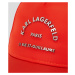 Kšiltovka karl lagerfeld rsg nylon cap červená