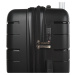 ITACA velký cestovní kufr 120,5L polypropylen - černý