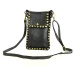 Kožená crossbody kabelka Mazzini MM218 černá