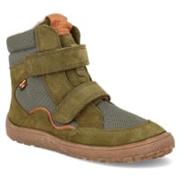 Barefoot zimní boty Froddo - Tex Winter tmavě zelené
