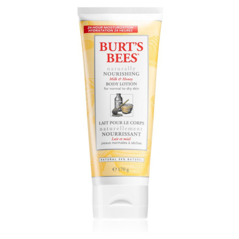 Burt’s Bees Milk & Honey tělové mléko s mlékem a medem 170 g