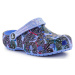 Crocs KIDS pantofle Classic Butterfly Clog Kids 208297-5Q7 Fialová