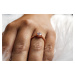 OLIVIE Zásnubní stříbrný prsten DESSERT 5082
