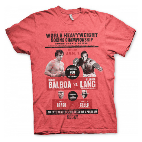Rocky tričko, World Heavyweight Post HR, pánské HYBRIS
