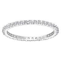 Swarovski Okouzlující třpytivý prsten s krystaly Swarovski Vittore 500777 55 mm
