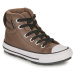 Converse CHUCK TAYLOR ALL STAR BERKSHIRE BOOT FLEECE LINED Hnědá