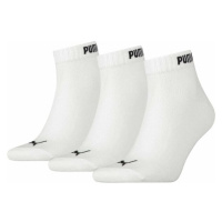 Puma SOCKS 3P Ponožky, bílá, velikost