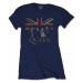 Queen tričko, Vintage Union Jack Navy, dámské