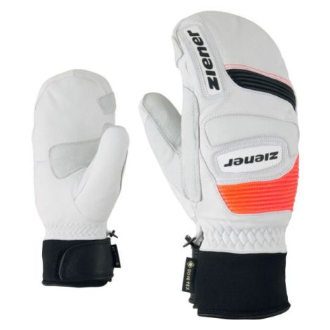 Ziener GUARDI Pánské lyžařské rukavice, bílá, velikost