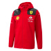 Ferrari pánská bunda s kapucí Softshell official red F1 Team 2023