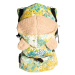 Monkey Mum® Zateplená kapuce k nosítku Carrie - Rozkvetlá louka Velká/ý