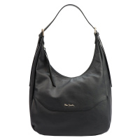 Luxusní kožená kabelka Pierre Cardin 6332 EDF černá