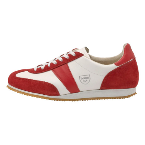 Botas Classic Not Too Old Red - Dámské kožené tenisky / botasky červené česká výroba ze Zlína Vasky