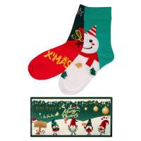 Duo pack I Vánoční ponožky 2983MC vícebarevná