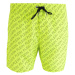 PHILIPP PLEIN Logo Fluo Yellow plavky