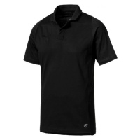 Puma FINAL CASUALS POLO TEE Pánské polo triko, černá, velikost