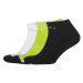 CRIVIT Pánské sportovní ponožky s BIO bavlnou, 3 páry (bílá/černá/zelená)