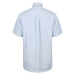 Henbury Pánská košile s krátkým rukávem H515 Blue Oxford