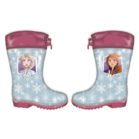 Disney Frozen dětské gumáky - modré