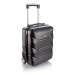 Rogal Šedý mini luxusní příruční kufr "Luxury" - S (25l)