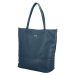 Trendy dámská koženková kabelka Lisabeth, modrá