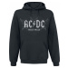AC/DC Hells Bells Mikina s kapucí černá